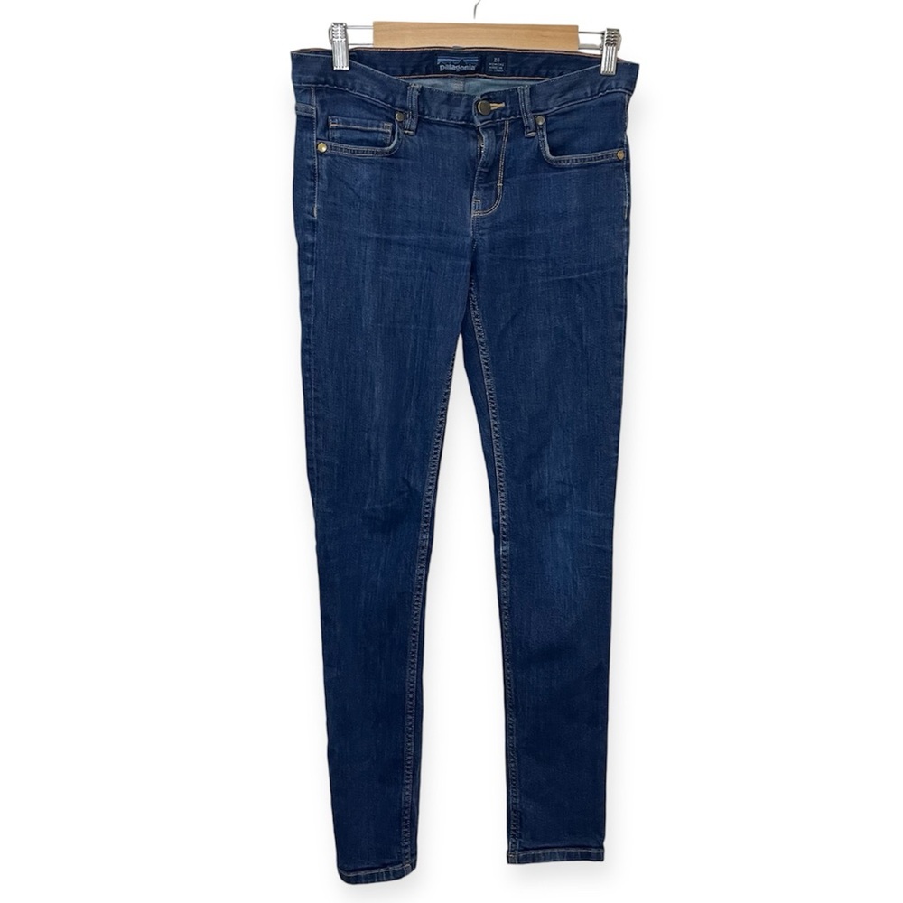 Patagonia Womens Slim Jeans Dark Wash Size 28
